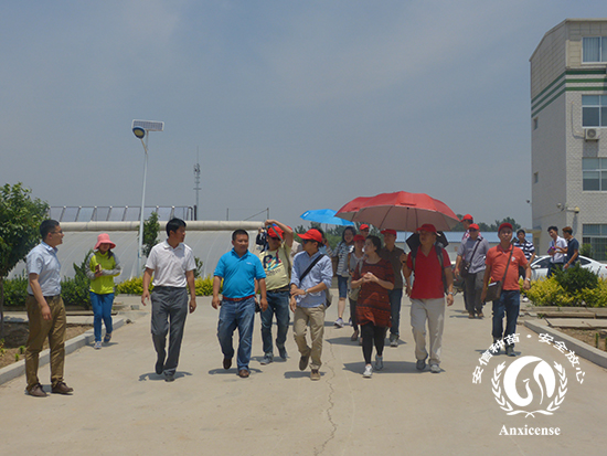 安信種苗總經(jīng)理韓吉勝陪同 安信種苗總經(jīng)理韓吉勝陪同